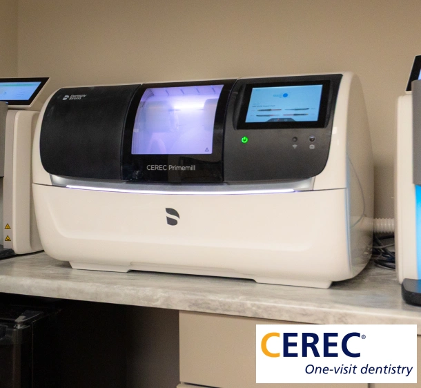 CEREC Primemill machine for same-day crowns